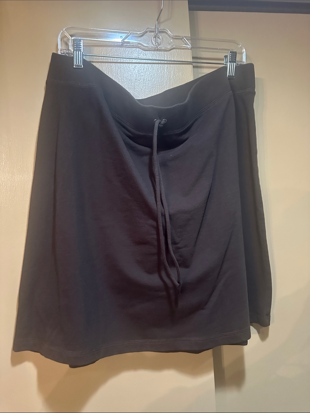 Classic Brown Drawstring Skirt